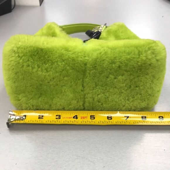 Givenchy Green Shoulder Bag with Plush Texture - Picture 11 of 11